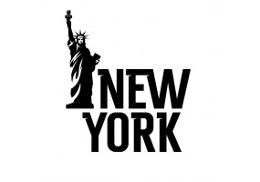 Sticker statue liberte new york