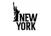 Sticker statue liberte new york