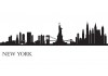 Sticker Skyline New York geant
