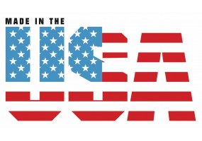 Sticker USA avec drapeau