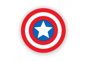 Autocollant Captain America