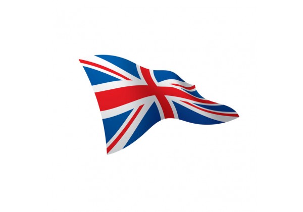 Drapeau anglais drapeau anglais' Autocollant