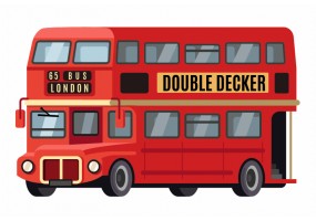 Sticker Bus de londres