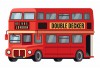 Sticker Bus de londres
