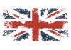 Sticker Drapeau London vintage