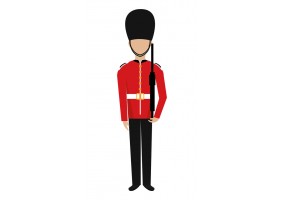 Sticker Garde Royal de londres