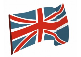 Autocollant mural drapeau de London déco