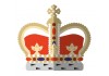 Sticker couronne de la reine d'angleterre
