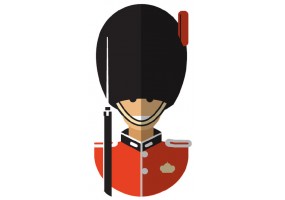 Sticker londonien