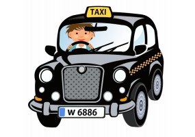 Sticker taxi de londres