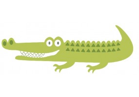 Sticker croco happy