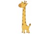 Sticker girafe gros cou