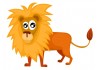Sticker lion crinière