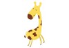 Sticker girafe rigolotte