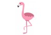 Sticker flammant oiseau rose