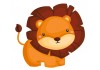 Sticker bebe lionceau