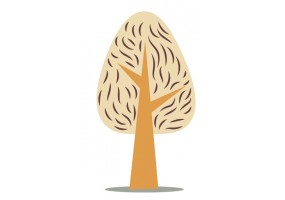 Sticker grand arbre pour deco forêt