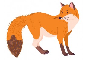 Sticker Renard