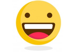 Sticker smiley content