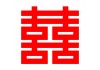 Sticker chinois pastel