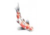 Sticker mural carpe koi peinture