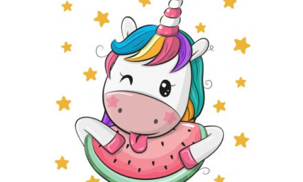 Les stickers licorne, les chouchous des petites filles !