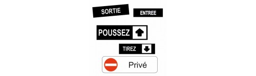 Signalétique Boutique